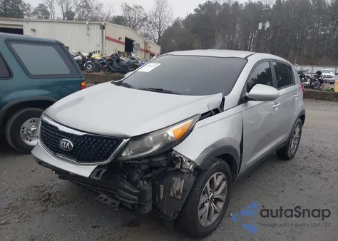 2015 Kia Sportage Lx from USA, damaged, VIN KNDPB3AC7F7759585